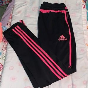 Addis’s track pants